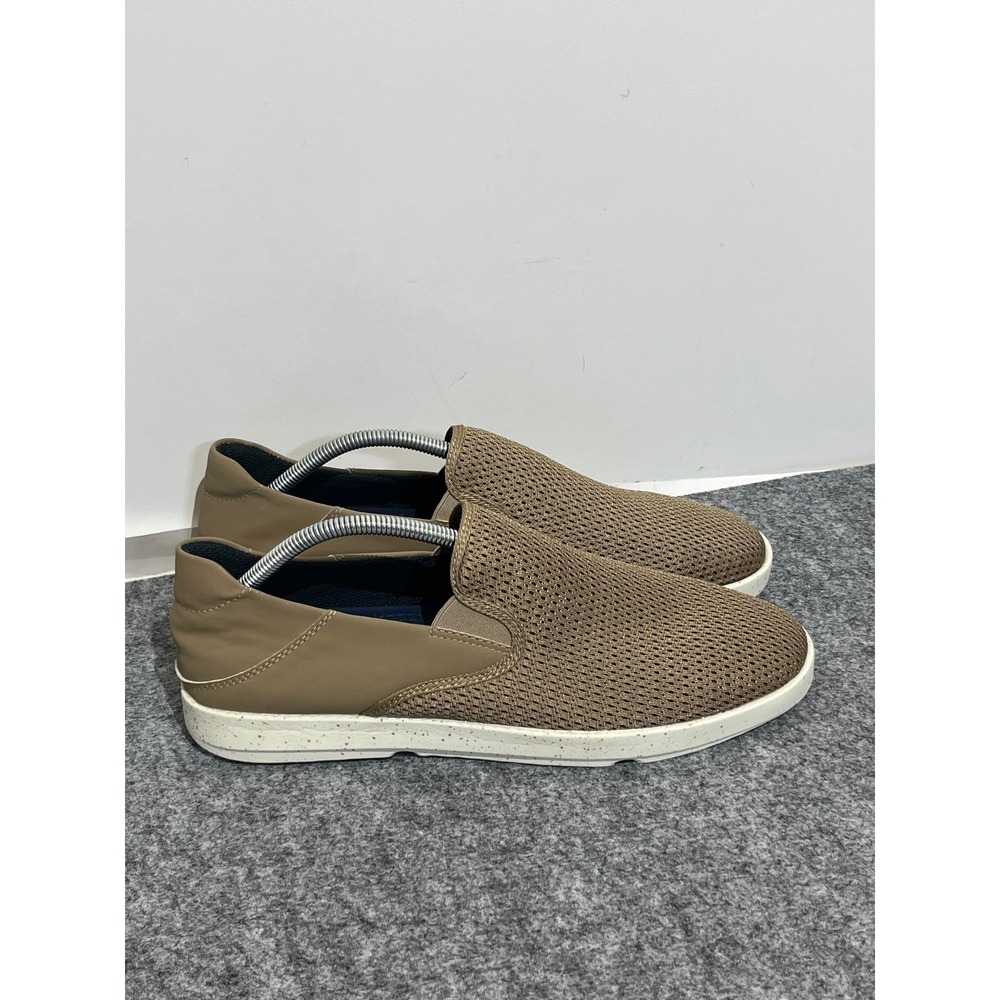 Island Surf All-Day Slip-On Sneakers Tan Mesh C34386 Mens 12 M